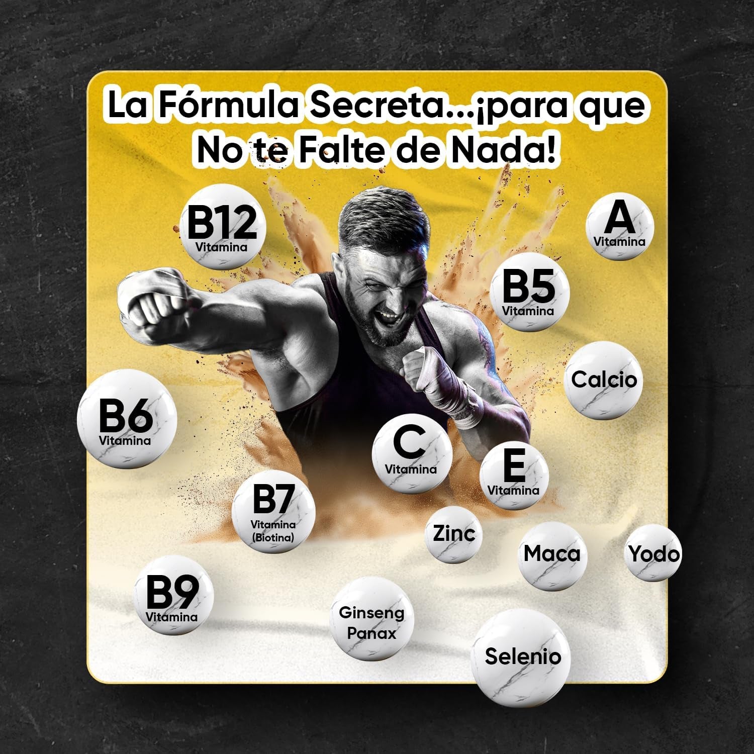 Multivitamínico Hombre Con Minerales - 90 Gominolas Sabor Melocotón Y Naranja - 14 Nutrientes Esenciales - Men Complex De Vitaminas B, Vitamina C, Calcio, Zinc Maca Y Biotina - Vegano Y Sin Gluten